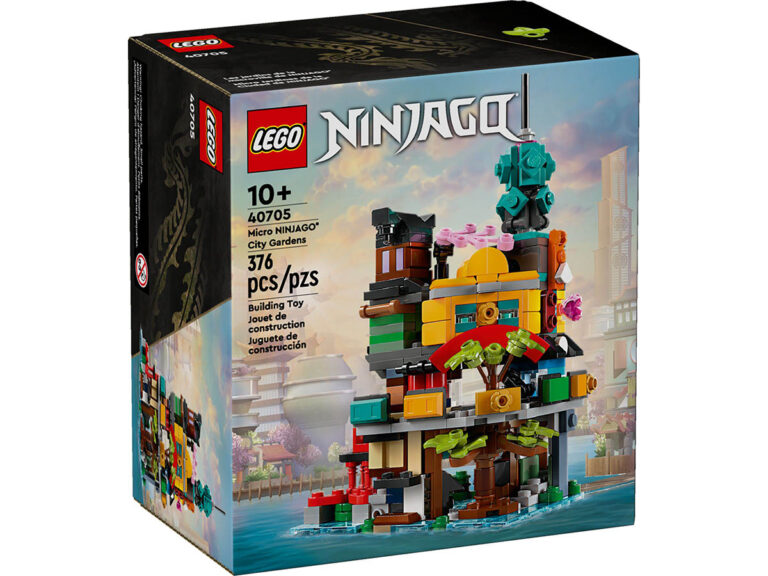 LEGO Mikromodell der Gärten von NINJAGO® City 40705