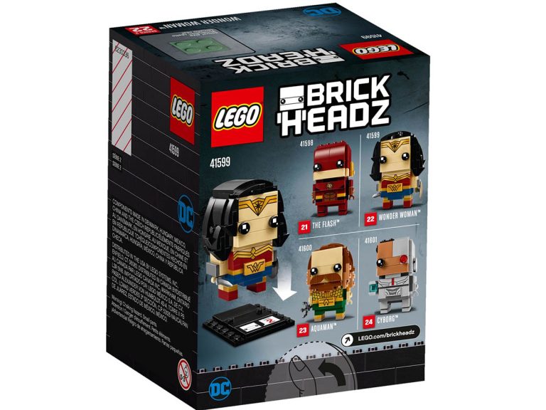 LEGO BrickHeadz 41599 - Wonder Woman™ - Produktbild 04