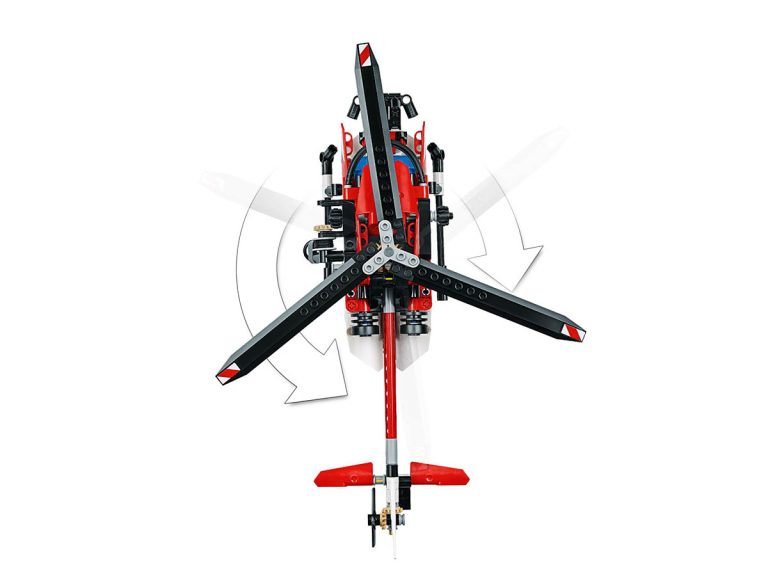 Rettungshubschrauber LEGO Technic 42092 - Rettungshubschrauber - Produktbild 02