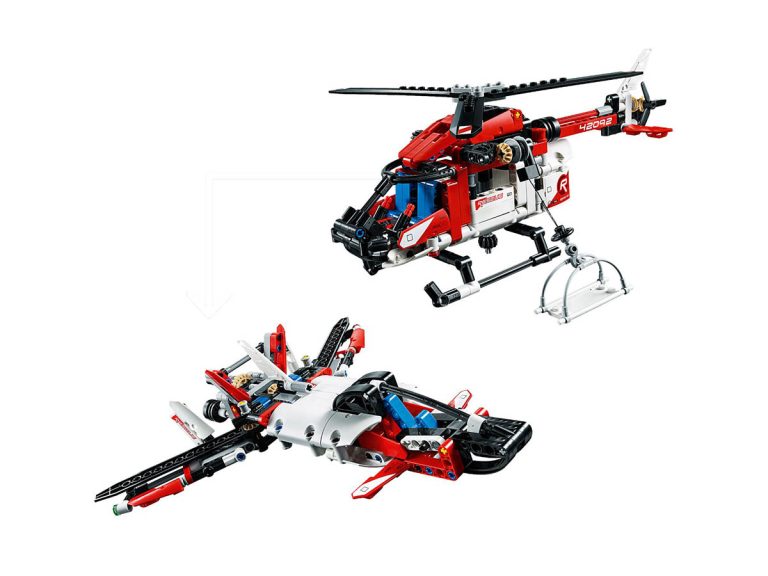 Rettungshubschrauber LEGO Technic 42092 - Rettungshubschrauber - Produktbild 04