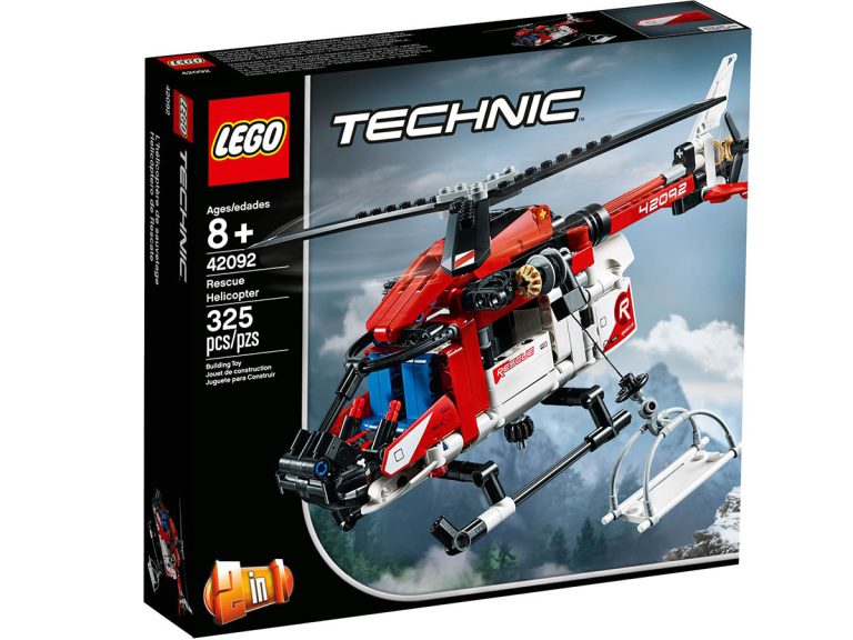 Rettungshubschrauber LEGO Technic 42092 - Rettungshubschrauber - Produktbild 05