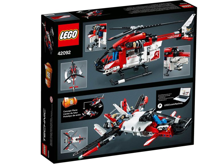 Rettungshubschrauber LEGO Technic 42092 - Rettungshubschrauber - Produktbild 06