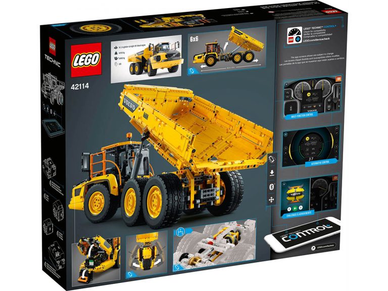 LEGO Technic 42114 - Knickgelenkter Volvo-Dumper (6x6) - Produktbild 06