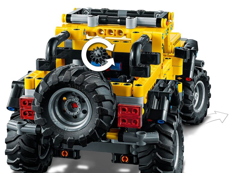 Jeep® Wrangler LEGO Technic 42122 - Jeep® Wrangler - Produktbild 04