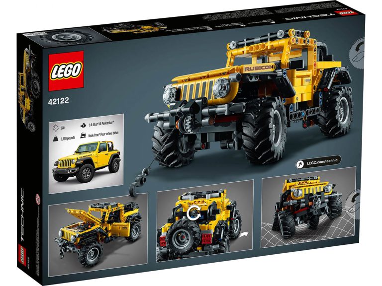 Jeep® Wrangler LEGO Technic 42122 - Jeep® Wrangler - Produktbild 06