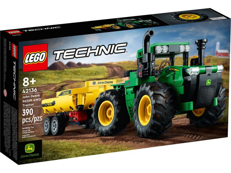 John Deere 9620R 4WD Tractor LEGO Technic 42136 - John Deere 9620R 4WD Tractor - Produktbild 05