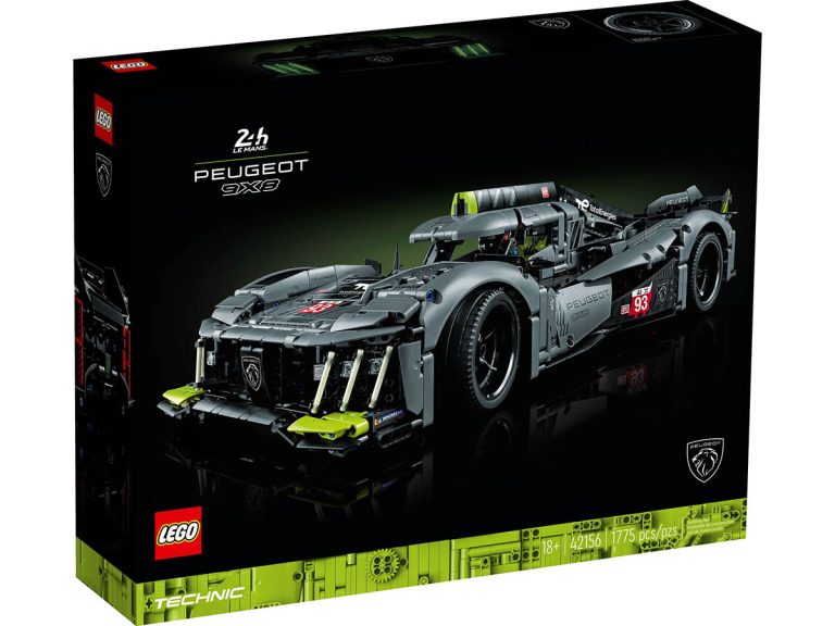 LEGO Technic 42156 - PEUGEOT 9X8 24H Le Mans Hybrid Hypercar - Produktbild 05