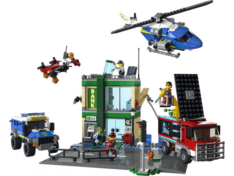 LEGO City 60317 - Banküberfall mit Verfolgungsjagd - Produktbild 01