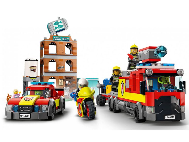 LEGO City 60321 - Feuerwehreinsatz mit Löschtruppe - Produktbild 04