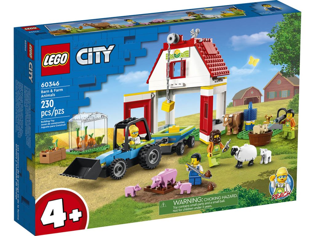 LEGO Bauernhof mit Tieren 60346 | City