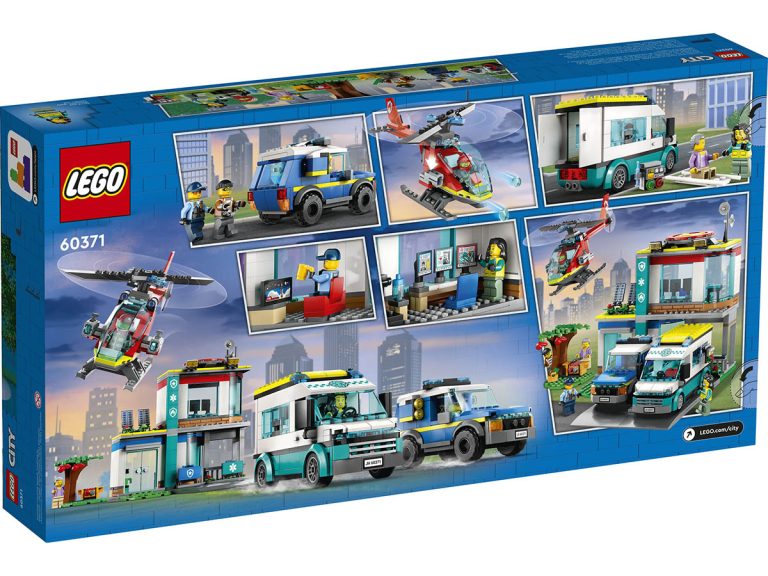 LEGO City 60371 - Hauptquartier der Rettungsfahrzeuge - Produktbild 04