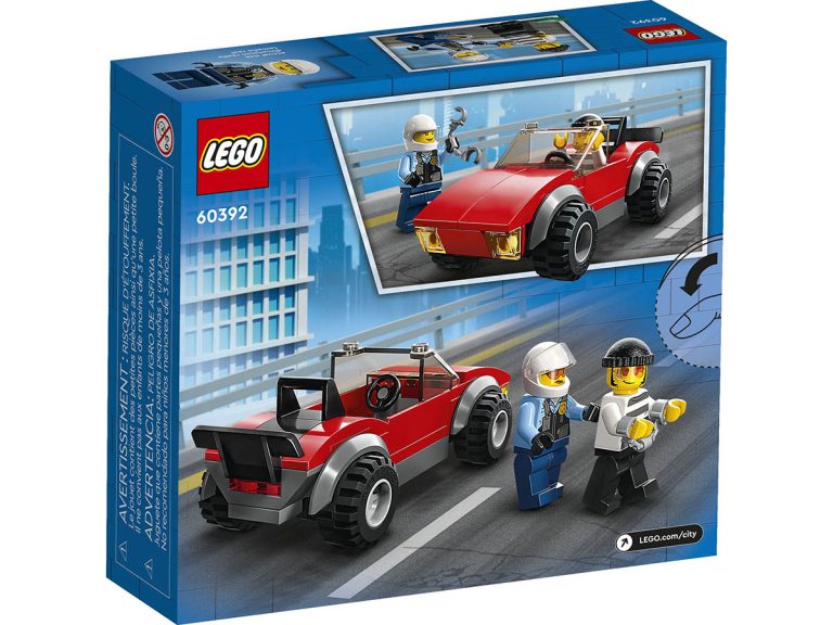 LEGO Verfolgungsjagd mit dem Polizeimotorrad 60392