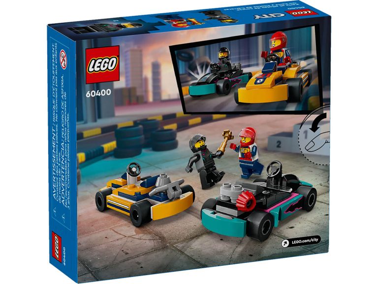 LEGO Go-Karts mit Rennfahrern 60400