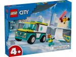 LEGO Rettungswagen und Snowboarder 60403