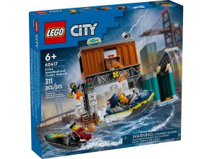 LEGO Polizeischnellboot und Ganovenversteck 60417