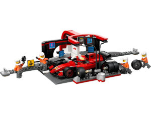 LEGO F1® Boxenstopp mit Boxencrew und Ferrari 60443