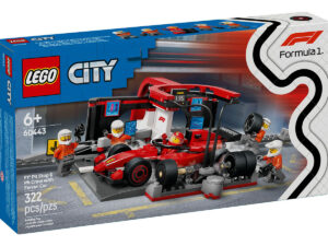 LEGO F1® Boxenstopp mit Boxencrew und Ferrari 60443
