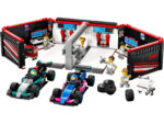 lego-60444-f1-garage-mit-mercedes-amg-und-alpine LEGO F1® Garage mit Mercedes-AMG & Alpine 60444
