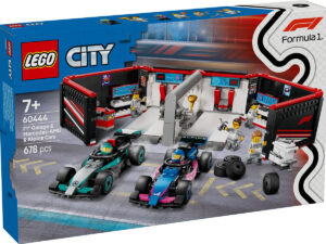 LEGO F1® Garage mit Mercedes-AMG & Alpine 60444