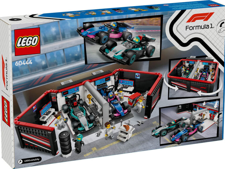 LEGO F1® Garage mit Mercedes-AMG & Alpine 60444