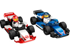 LEGO F1® Williams Racing und Haas F1® Rennautos 60464