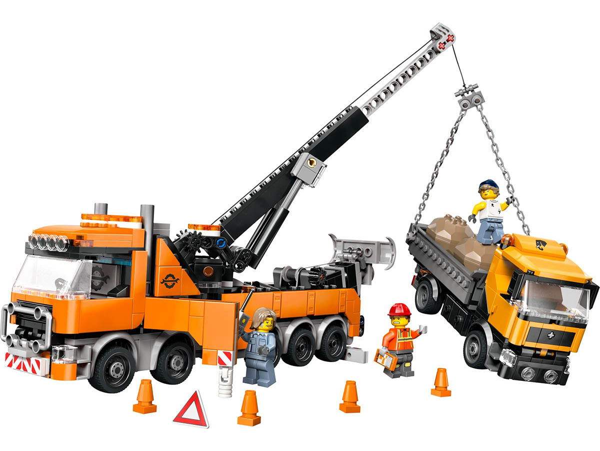 LEGO Schwerlast-Abschleppwagen mit Kran 60467