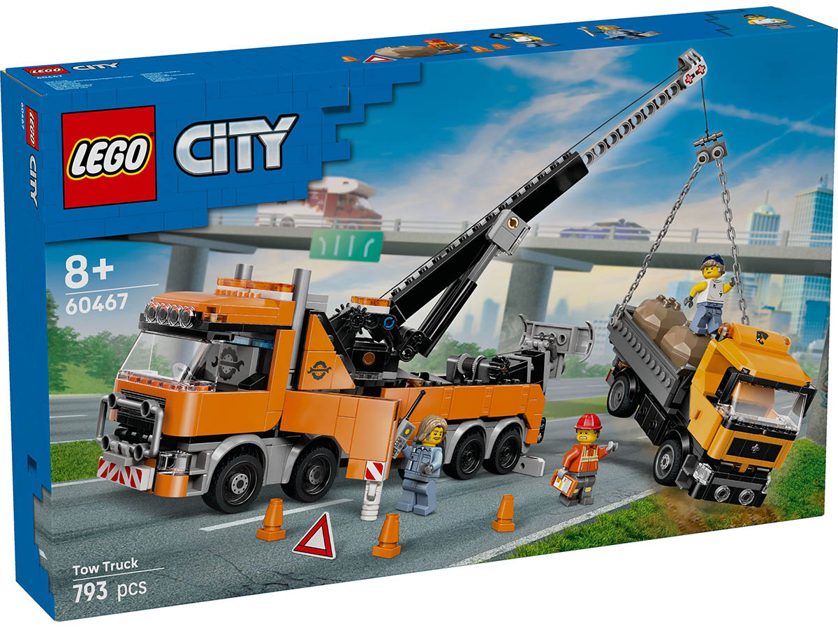 LEGO Schwerlast-Abschleppwagen mit Kran 60467