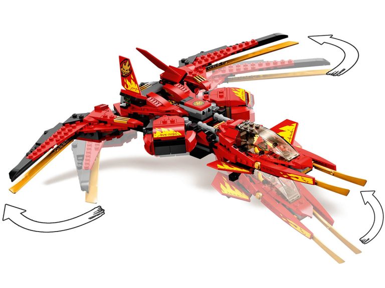 LEGO NINJAGO 71704 - Kais Super-Jet - Produktbild 04