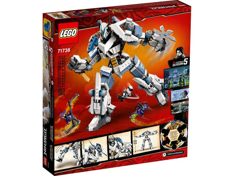 Zanes Titan-Mech LEGO NINJAGO 71738 - Zanes Titan-Mech - Produktbild 06