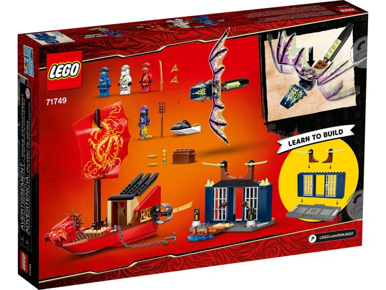 LEGO NINJAGO 71749 - Flug mit dem Ninja-Flugsegler - Produktbild 06
