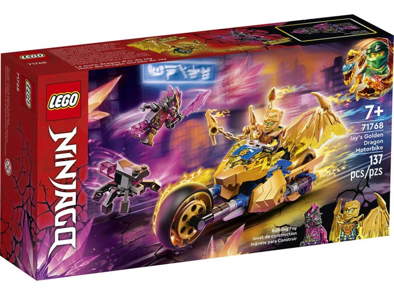 Jays Golddrachen-Motorrad LEGO NINJAGO 71768 - Jays Golddrachen-Motorrad - Produktbild 05