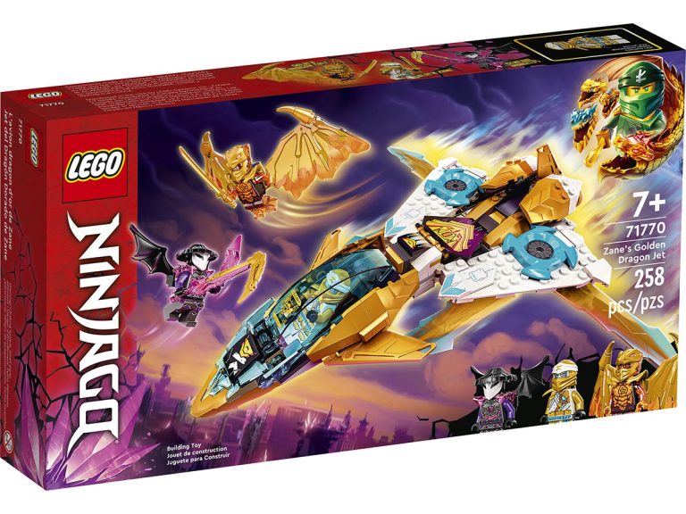 LEGO NINJAGO 71770 - Zanes Golddrachen-Jet - Produktbild 05