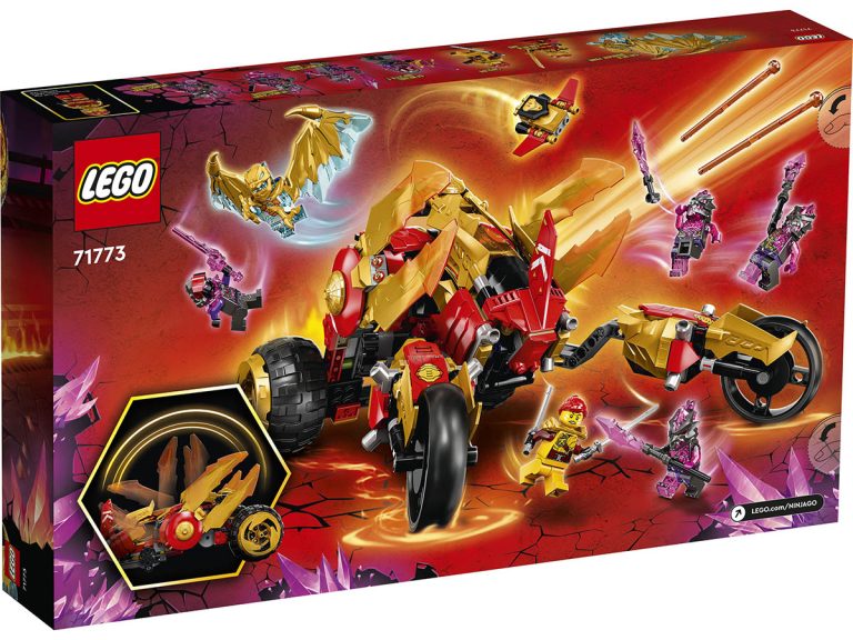 LEGO NINJAGO 71773 - Kais Golddrachen-Raider - Produktbild 06