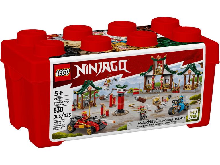 Kreative Ninja Steinebox LEGO NINJAGO 71787 - Kreative Ninja Steinebox - Produktbild 05