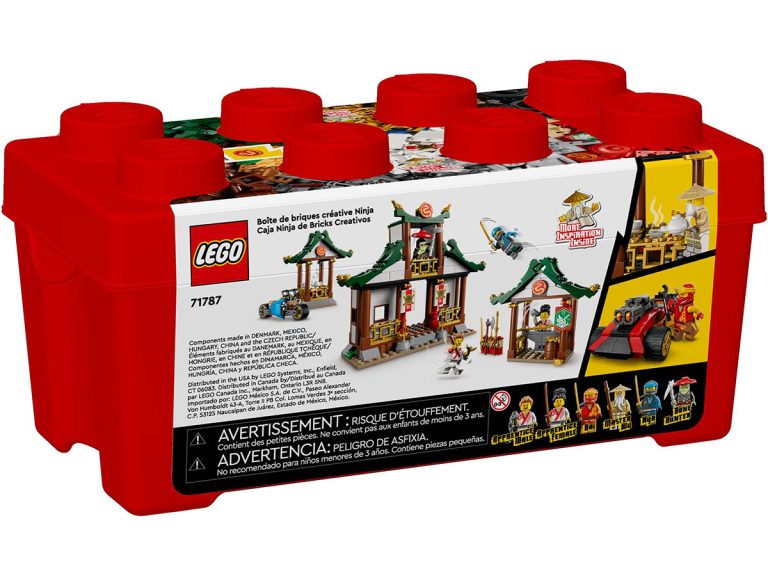 Kreative Ninja Steinebox LEGO NINJAGO 71787 - Kreative Ninja Steinebox - Produktbild 06