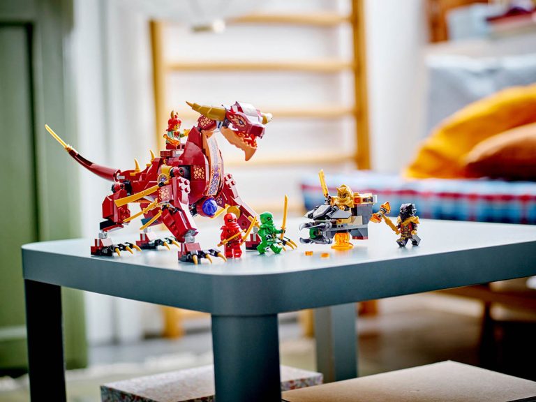 LEGO NINJAGO 71793 - Wyldfires Lavadrache - Produktbild 03