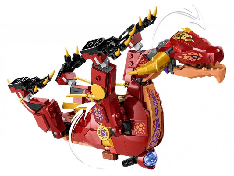 LEGO NINJAGO 71793 - Wyldfires Lavadrache - Produktbild 04