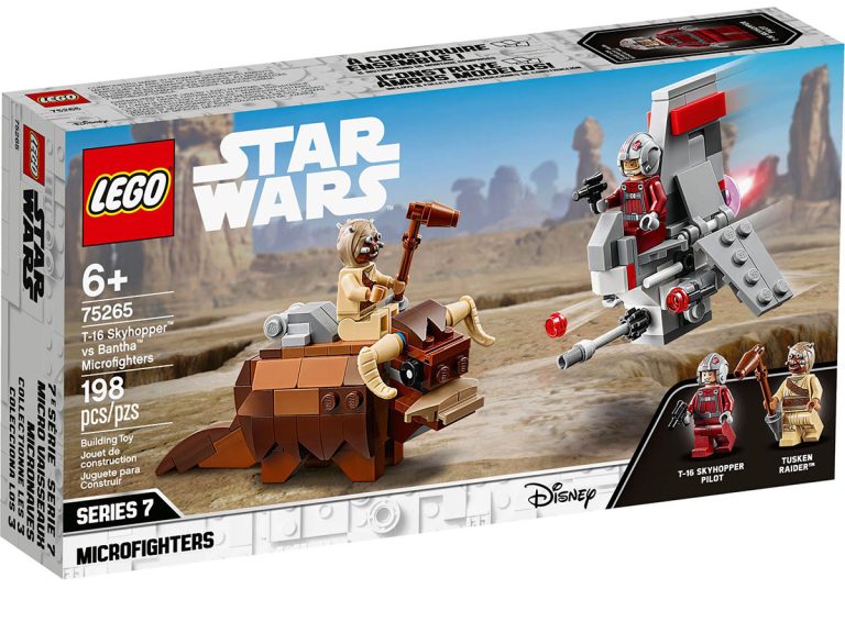 T-16 Skyhopper™ vs Bantha™ Microfighters LEGO Star Wars 75265 - T-16 Skyhopper™ vs Bantha™ Microfighters - Produktbild 05