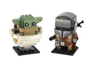 LEGO BrickHeadz 75317 - Der Mandalorianer™ und das Kind - Produktbild 01