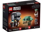 LEGO BrickHeadz 75317 - Der Mandalorianer™ und das Kind - Produktbild 06