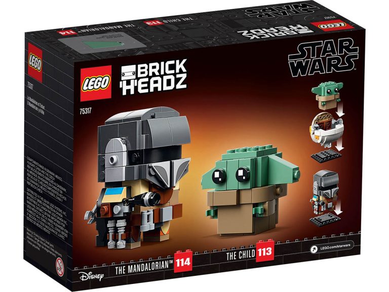 Der Mandalorianer™ und das Kind LEGO BrickHeadz 75317 - Der Mandalorianer™ und das Kind - Produktbild 06