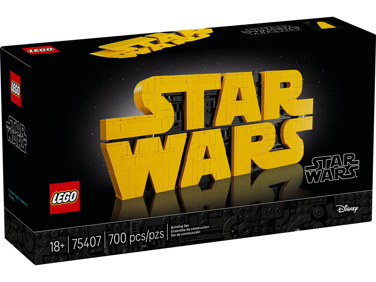 LEGO Star Wars™ Logo aus LEGO Steinen 75407