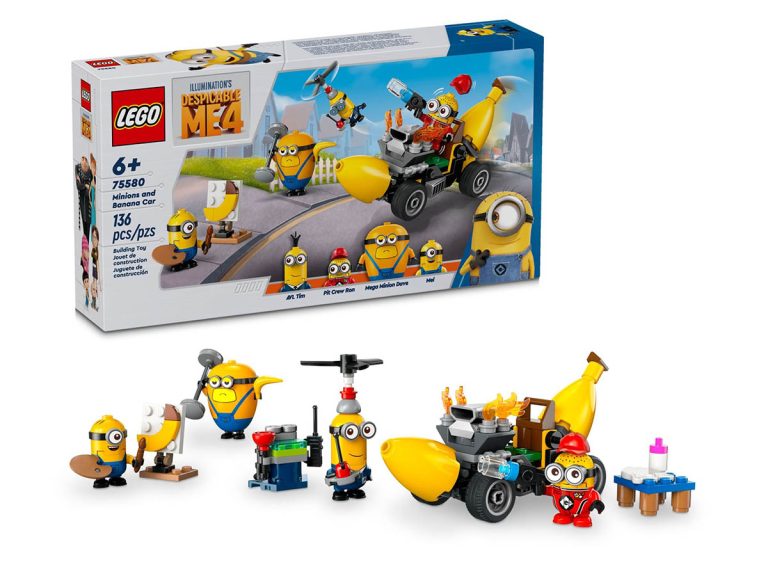 LEGO Minions und das Bananen Auto - 75580 - Produktbild 02