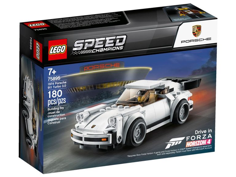 1974 Porsche 911 Turbo 3.0 LEGO Speed Champions 75895 - 1974 Porsche 911 Turbo 3.0 - Produktbild 05