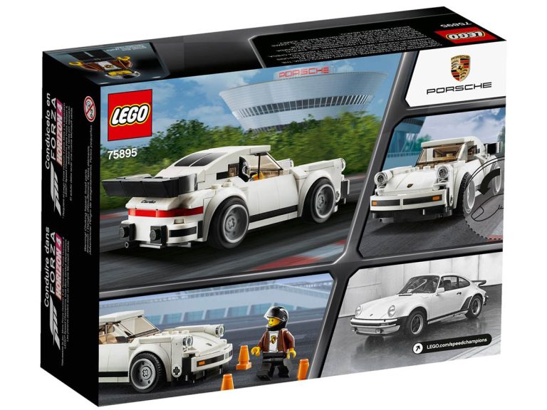 1974 Porsche 911 Turbo 3.0 LEGO Speed Champions 75895 - 1974 Porsche 911 Turbo 3.0 - Produktbild 06