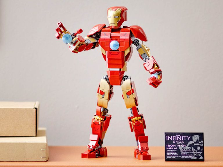LEGO Marvel 76206 - Iron Man Figur - Produktbild 03
