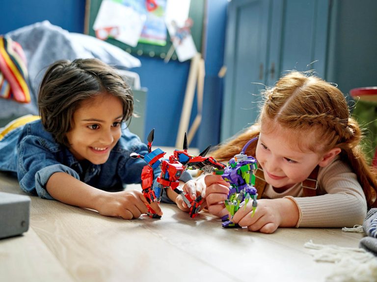 LEGO Spider-Man 76219 - Spider-Mans und Green Goblins Mech-Duell - Produktbild 03