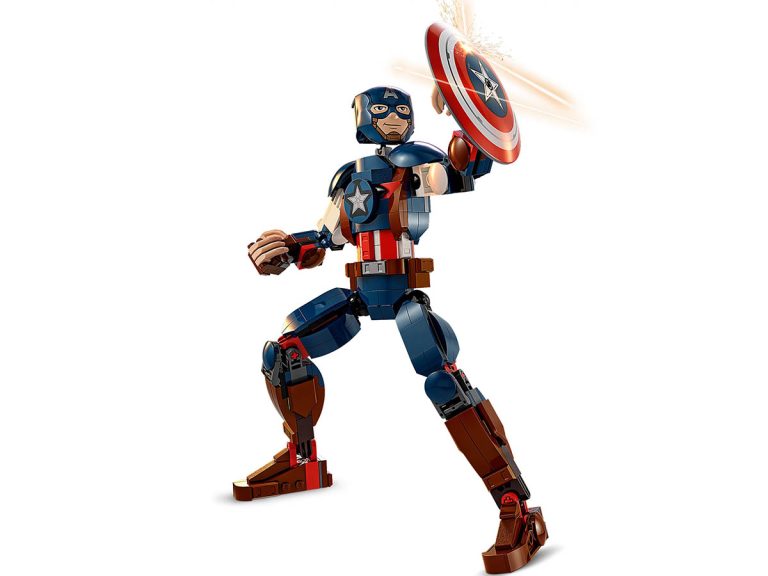 Captain America Baufigur LEGO Marvel 76258 - Captain America Baufigur - Produktbild 04