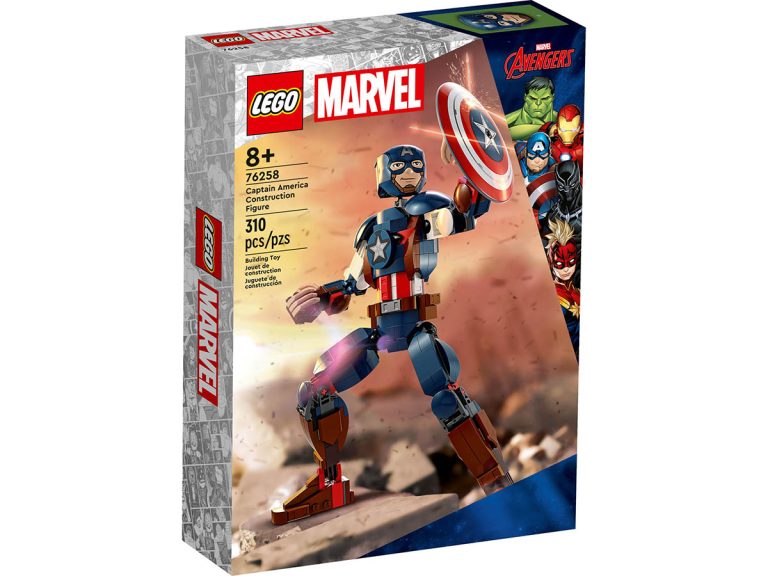 Captain America Baufigur LEGO Marvel 76258 - Captain America Baufigur - Produktbild 05