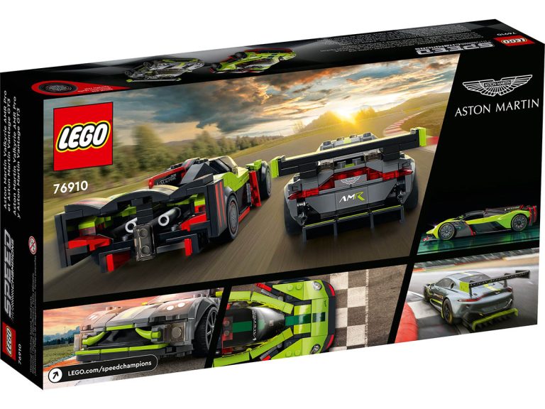 Aston Martin Valkyrie AMR Pro & Aston Martin Vantage GT3 LEGO Speed Champions 76910 - Aston Martin Valkyrie AMR Pro & Aston Martin Vantage GT3 - Produktbild 06